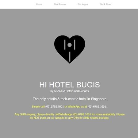 Hi Hotel سنغافورة المظهر الخارجي الصورة